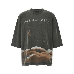Willy Chavarria Men 'Ski America' T-Shirt
